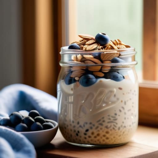 The Magic of Overnight Oats breakfast jar.