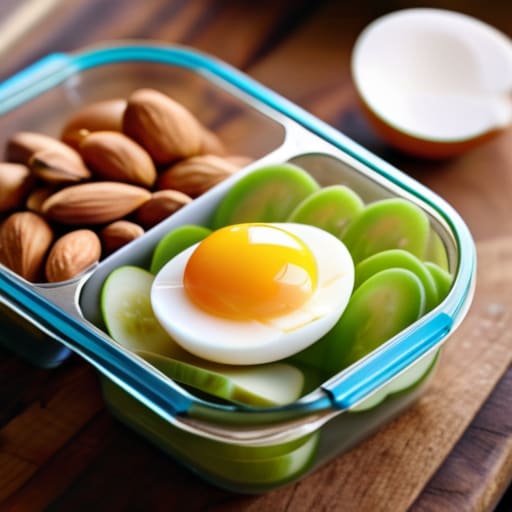 Adult "Lunchables" for Busy Days snack container.