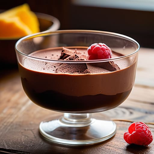 Decadent Classic Three-Ingredient Chocolate Mousse.