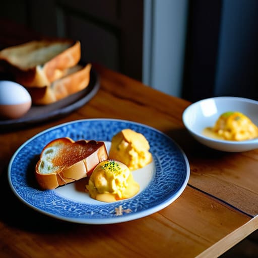 Loaded Breakfast for Dinner with eggs.