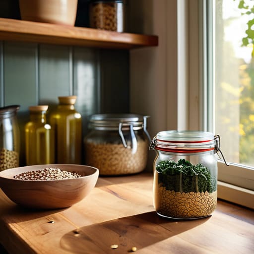Healthy kitchen staples Making It Stick.