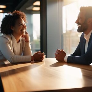 Guide on how to build work relationships.