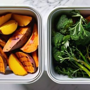Guide on how to meal prep weekly.