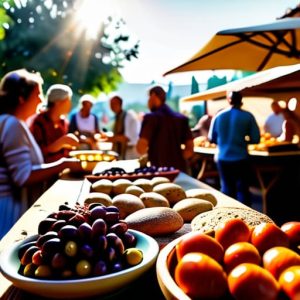 How food markets became social spaces.