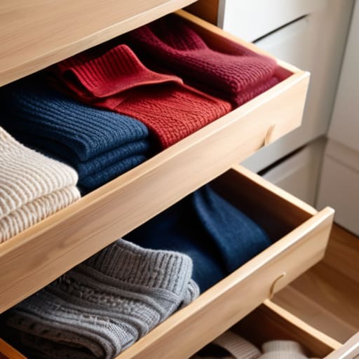 Tips on how to store seasonal items.