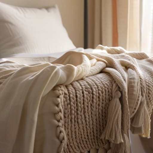Swap out your linens for comfort.