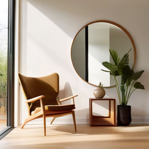 Using Mirrors to Expand Visual Space Effortlessly