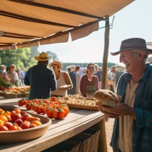 How food markets became social spaces.