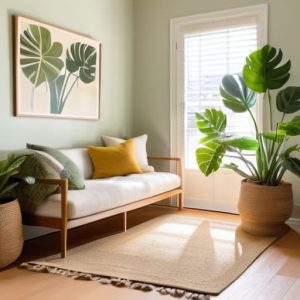 Easy renter friendly decor ideas.