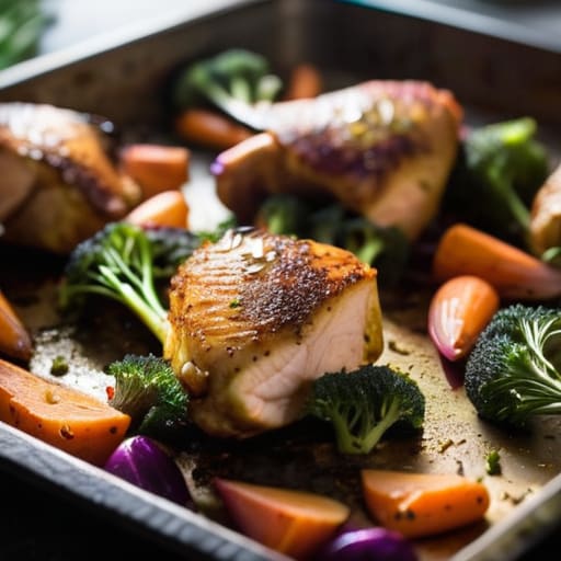 Easy simple sheet pan dinners recipe.