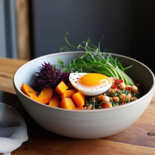 Healthy The "Everything" Grain Bowl recipe.