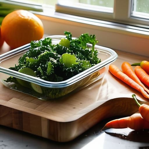 Prepping vegetables, making it work for you.