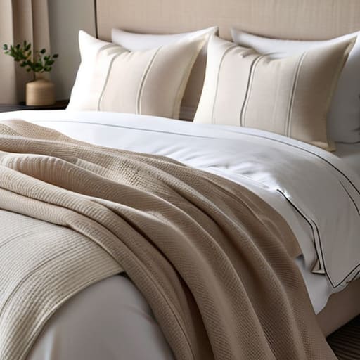 Styling boutique bedding by Making It Your Own.
