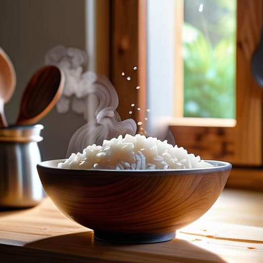 Putting It All Together for perfect rice.